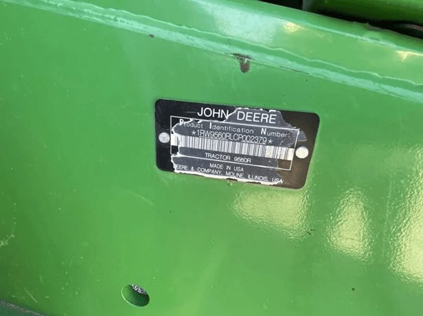 2012 John Deere 9560R photo 9