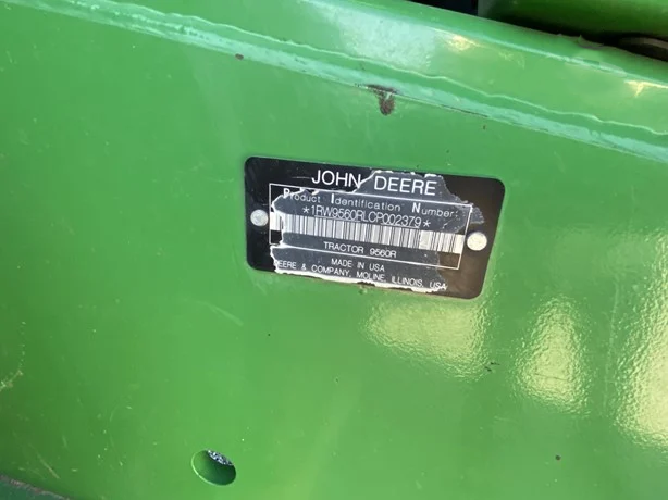 2012 John Deere 9560R photo 9