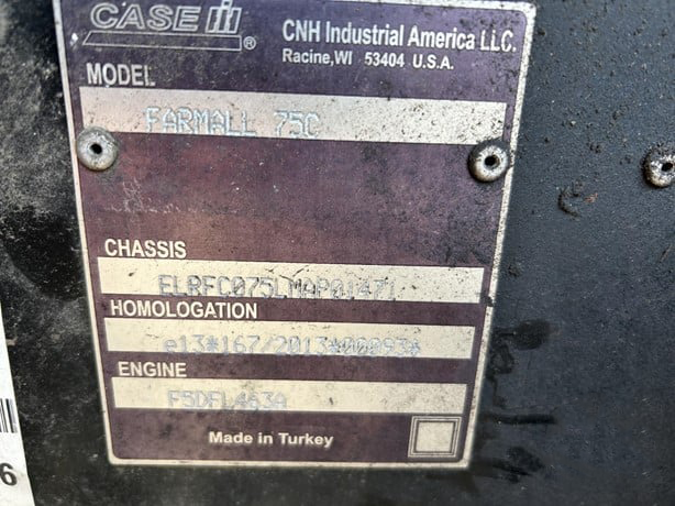 2022 Case IH Farmall 75C photo 13